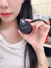蒙奇奇（monqiqi）【睡眠专用丨主动降噪100%】睡眠蓝牙耳机防噪音睡觉专用隔音降噪无痛侧睡静音防打呼噜迷你静音 【静夜黑】APP助眠|侧睡不压耳 实拍图