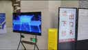 ProPre奶油风电视推车电视支架落地架可移动电视柜壁挂架适用于TCL海信创维等品牌通用 42-86英寸 实拍图