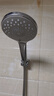 九牧（JOMOO）花洒喷头全套家用增压洗澡淋浴莲蓬头热水器手持淋雨花洒软管套装 S148013+软管（1.5米）+墙座 实拍图