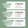 有时光折叠盆洗脸盆成人用洗衣旅行必备宿舍泡脚水盆婴儿压缩学生黄中号 实拍图