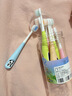 COOKSS儿童牙刷3-6-12岁宝宝牙刷婴儿软毛乳牙刷训练牙刷男女孩8支装 实拍图