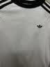 阿迪达斯（adidas）3 STRIPES T-SHIRT 日常运动短袖圆领T恤 KE0920白色 实拍图