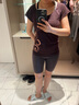浪莎鲨鱼短裤五分裤女夏季薄款紧身外穿高腰收腹打底裤瑜伽骑行裤 实拍图