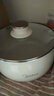 美的（Midea）电煮锅 电火锅 电热锅 电炒锅 分体式可拆洗 2.6L小电锅 学生宿舍多功能锅泡面锅 XZC2088S 配蒸笼 实拍图