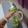 【京东物流】水杯冰霸吸管杯高颜值学生茶水分离大容量杯子 【专享价】肚肚杯-浅绿色 实拍图