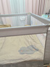 M-CASTLE床围栏婴儿童床上挡板宝宝床边防摔床护栏三面拼接防夹防掉床围挡 银河灰 单面装 2.0米 实拍图