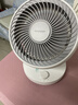 夏普 （SHARP）电风扇空气循环扇家用台扇低噪电风扇摇头涡轮对流大风力办公室宿舍桌面风扇节能小风扇 【机械款】抗菌扇叶+风大音轻+香薰驱蚊 实拍图