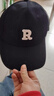 【热巴同款】加大棒球帽帽子男女大头围显脸小春夏字母百搭棒球帽 刺绣款-黑色 实拍图