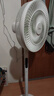 美的（Midea）【幸运草安睡1S】一级能效直流变频声控电风扇家用遥控卧室静音落地扇台式桌面抗菌大风力转页扇 实拍图
