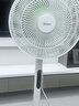 美的（Midea）【幸运草安睡1S】一级能效直流变频声控电风扇家用遥控卧室静音落地扇台式桌面抗菌大风力转页扇 实拍图
