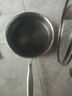 炊大皇 有钛平底锅 304不锈钢煎锅不粘锅可用铁铲蜂窝纹电磁炉煎锅26cm 实拍图