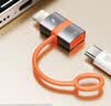 毕亚兹 BIAZE type-c转lightning转接头 27W快充 铝合金 适用iPhone141312 iPad 苹果type-c转lightning 实拍图