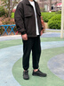 安踏男鞋运动鞋男春夏季男士软底网面透气跑步鞋休闲鞋皮面防水鞋子男 【热卖推荐款春夏季新款男鞋】黑色 44 实拍图