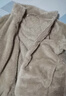 优衣库女装男装长绒摇粒绒拉链茄克/长袖外套夹克479611 30 浅米色 2XL 实拍图