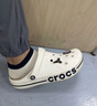 卡骆驰（CROCS）贝雅卡骆班洞洞鞋轻便耐磨一脚蹬休闲鞋女鞋时尚沙滩鞋|205089 芭蕾粉/糖果粉-6TG 37 /38(230mm) 实拍图