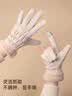 猫人手套女秋冬季加绒户外骑行防寒保暖触屏防风手套国庆节生日礼物 实拍图