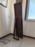 栖音阁实木镜子全身镜落地镜家用女生卧室穿衣镜服装店试衣镜挂墙大镜子 实拍图