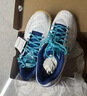 尤尼克斯（YONEX）羽毛球鞋yy入门级训练减震动力垫男女SHB101CR 白/蓝39码 实拍图