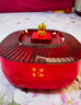 彩致（CAIZHI）干果盘新年果盘水果盘零食盘糖果盒客厅坚果收纳盒双层 CZ6641 实拍图
