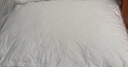 洁丽雅（Grace）纯棉A类枕头枕芯双人成人高弹羽丝绒枕头芯一对装 实拍图