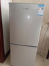新飞（Frestec）小冰箱 冰箱小型双开门 迷你双门家用宿舍租房冷藏冷冻电冰箱节能省电 98L银【店铺热卖+省电轻音】 实拍图