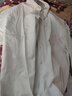 回力衬衫男春秋季纯色休闲长袖衬衫商务百搭白衬衣男 白色 2XL 实拍图