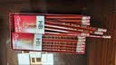 中华【热门商品】 经典红黑抽条学生办公书写HB铅笔六角 小学生专用 48支/盒 儿童节礼物 6151 HB 实拍图