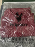 花花公子（PLAYBOY）100％纯棉长袖t恤男士春秋季新款休闲上衣中老年体恤爸爸polo衫 6618酒红 175/XL建议135-150斤 实拍图