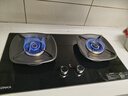 康佳（KONKA）燃气灶煤气灶 5.7kW天然气一键爆炒68%超高热效节能灶台 嵌入式台式煤气炉上门安装 JZT-KEH47 实拍图
