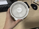 赛亿蓄电小风扇电风扇小台扇迷你USB手持便携风扇小型学生宿舍床头办公室静音桌面小电扇4000毫安 实拍图