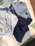 蕉内（Bananain）301P莫代尔内裤男士棉裆10A抗菌透气运动男生冰丝四角夏季礼盒3件 海军蓝+石南蓝+洗石蓝 3条 2XL 实拍图