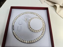 中国黄金【珍珠套装】淡水珍珠项链妈妈款母亲节礼物实用送妈妈生日婆婆 透亮珍珠项链套装【京速达】 实拍图