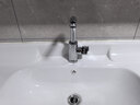 柏温（Bowen）全铜高脚冷热面盆龙头 台盆浴室洗脸盆加高单孔厨房水龙头可旋转 龙头+60cm进水管+大礼包 实拍图