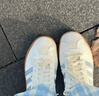 adidas「T头鞋」VL COURT 2.0复古休闲板鞋德训鞋阿迪达斯轻运动   汉玉白/蓝色/金色 (推荐女生买小半码)   36 实拍图