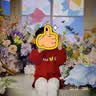 幼歌（YOUGE）春新中小童缤纷彩虹假两件打底衫打底裤亲肤透气两件套 彩色条纹 (上衣）（偏大，建议选小一码） 100 cm 实拍图