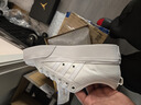 adidas NIZZA PLATFORM厚底增高运动帆布鞋女阿迪达斯三叶草 白   37 实拍图