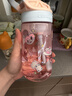 contigo【普惠版】康迪克儿童吸管 学生便携防漏运动水杯 甜心猫猫450ml 实拍图