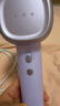 松下（Panasonic）空气发梳负离子高速护发吹风机家用低噪速干电吹风送女生生日礼物云雾紫EH-WNE6M 实拍图