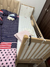哈妙儿童拼接床实木婴幼儿婴儿床大人可睡无缝连接宝宝床中床儿童床 三面侧升+6CM空气纤维+抗菌床围 200*60 晒单实拍图
