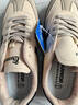 回力（Warrior）男鞋春季透气休闲运动鞋子男士复古板鞋德训阿甘鞋 0053 米黑 41 实拍图