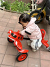 贝趣漂移车儿童三轮车飞机车脚踏车3-6岁扭扭车男孩女孩生日礼物 红 丨音乐灯光+座椅调节+橡胶轮 实拍图