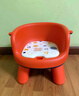 日康（rikang）宝宝餐椅 叫叫椅婴儿学坐椅多功能儿童吃饭餐桌 RK-X2009-4 橙色 实拍图