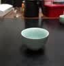 祥业 汝瓷开片可养汝窑茶杯茶具套装功夫品茗杯普洱品杯汝瓷主人单杯 菊花茶杯 实拍图