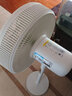 美的（Midea）【幸运草安睡1S】一级能效直流变频声控电风扇家用遥控卧室静音落地扇台式桌面抗菌大风力转页扇 实拍图