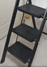 华恺之星梯子人字梯家用梯子楼梯折叠梯子多功能花架梯凳子TZ57三步黑 实拍图