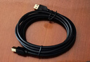 山泽USB3.0高速打印机数据连接线2米 A公对B公上行线AM/BM方口移动硬盘盒数据连接线 黑色 SDY-04C 实拍图