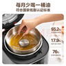 美的（Midea）电压力锅浓香系列 全自动智能家用5L0涂内胆自动排气上蒸下煮易清洁高压力锅 0涂层健康内胆 MY-C5930F 5L 晒单实拍图