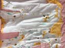 舒贝怡2件装婴儿衣服夏季薄款新生儿连体衣短袖哈衣儿童爬服黄色90CM 实拍图