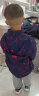 开米熊童装男童秋装外套2024春秋冬季可拆卸加绒儿童冲锋衣三合一两件套 红色 130码建议身高120cm左右 实拍图