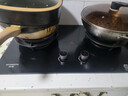 创维（Skyworth）燃气灶煤气炉双灶家用 5.2kW大火力 嵌入式台式双眼灶具猛火三环防爆钢化玻璃易清洁 Z229B 天然气 实拍图